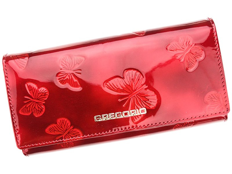 Peňaženky - Dámská peněženka Gregorio BT-106 červená